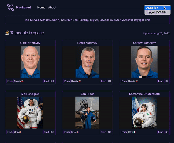 Our internationalized demo app