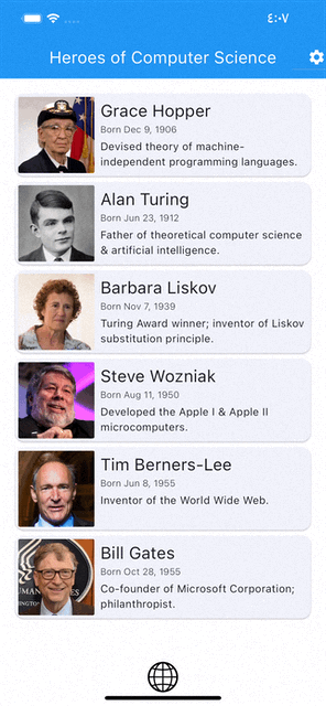 Simulator app screen recording on iPhone 14 Plus | Phrase