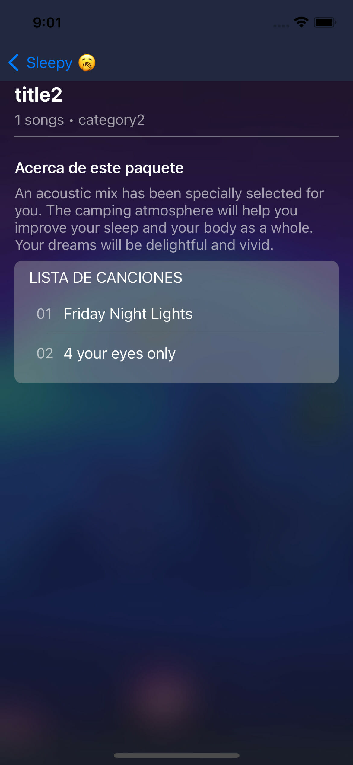 Detail screen | Phrase