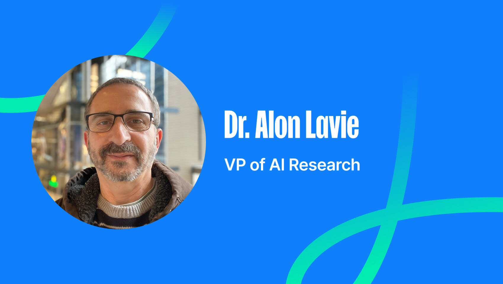 Dr Alon Lavie VP AI Research featured image | Phrase