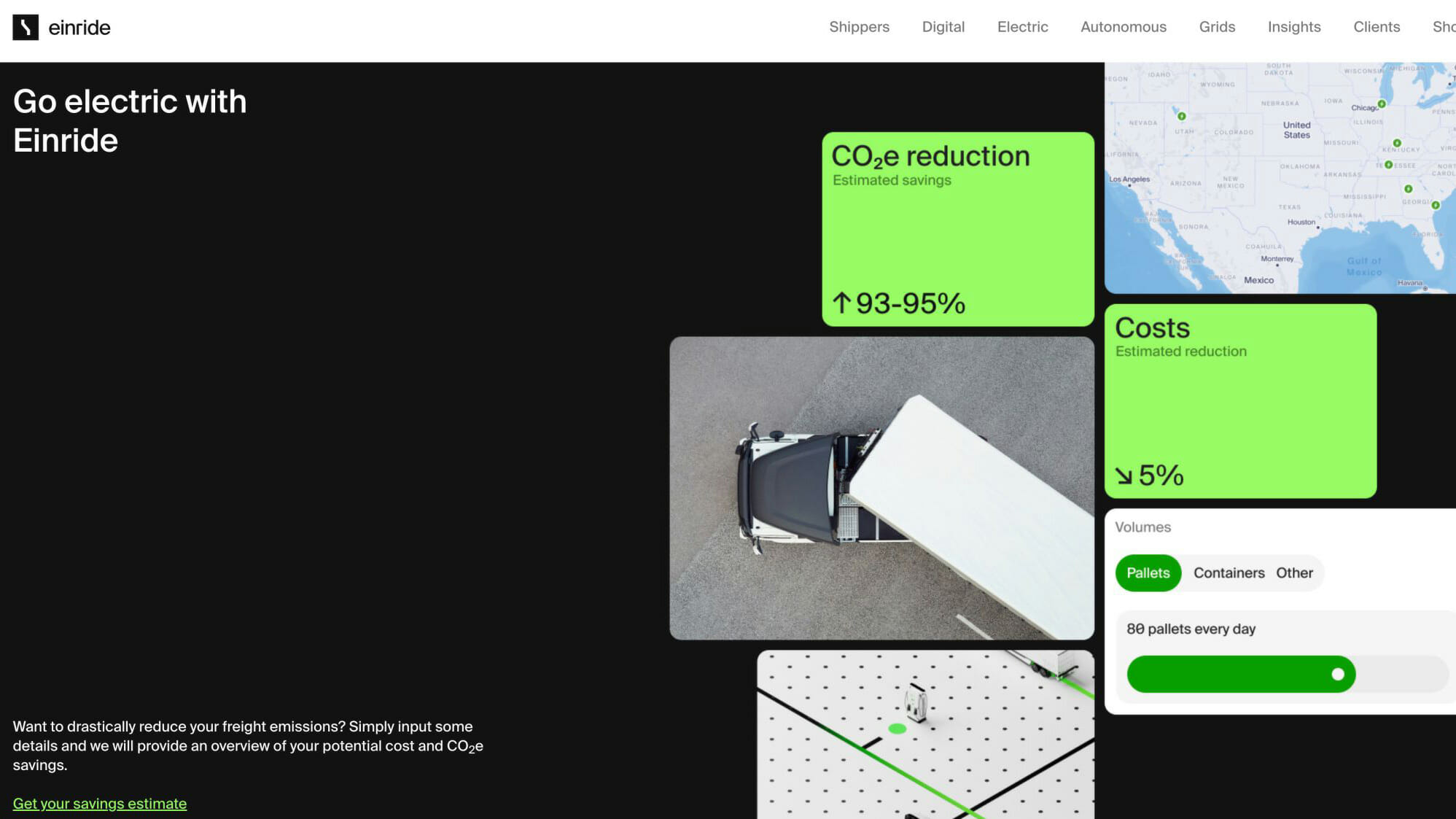 Einride website | Phrase