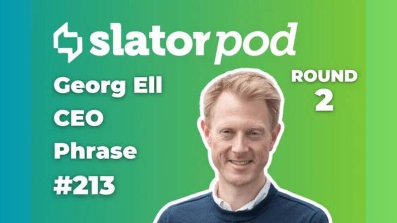 Georg Ell SlatorPod Episode #213