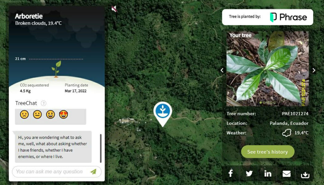 Creciendo juntos | Phrase