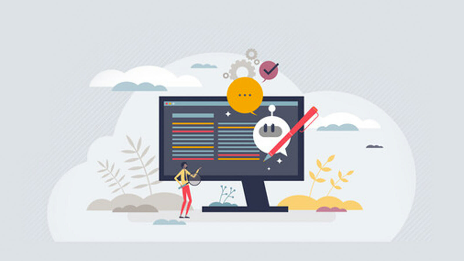 illustration of leveraging AI for content creation | Phrase