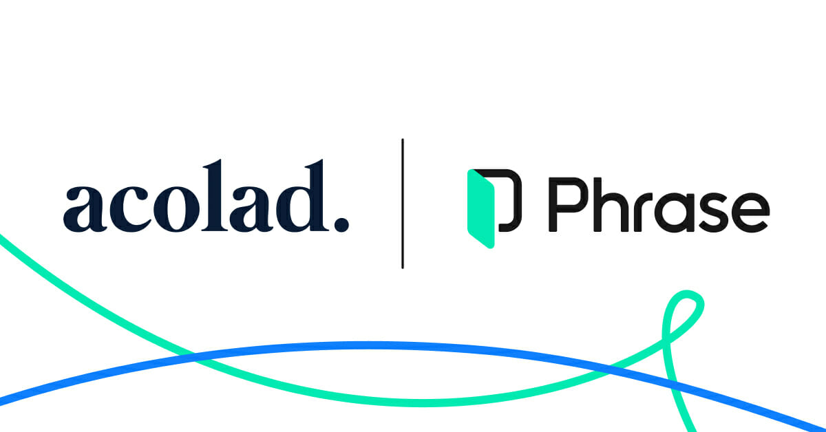 Phrase-Acolad partnership press release featured image | Phrase
