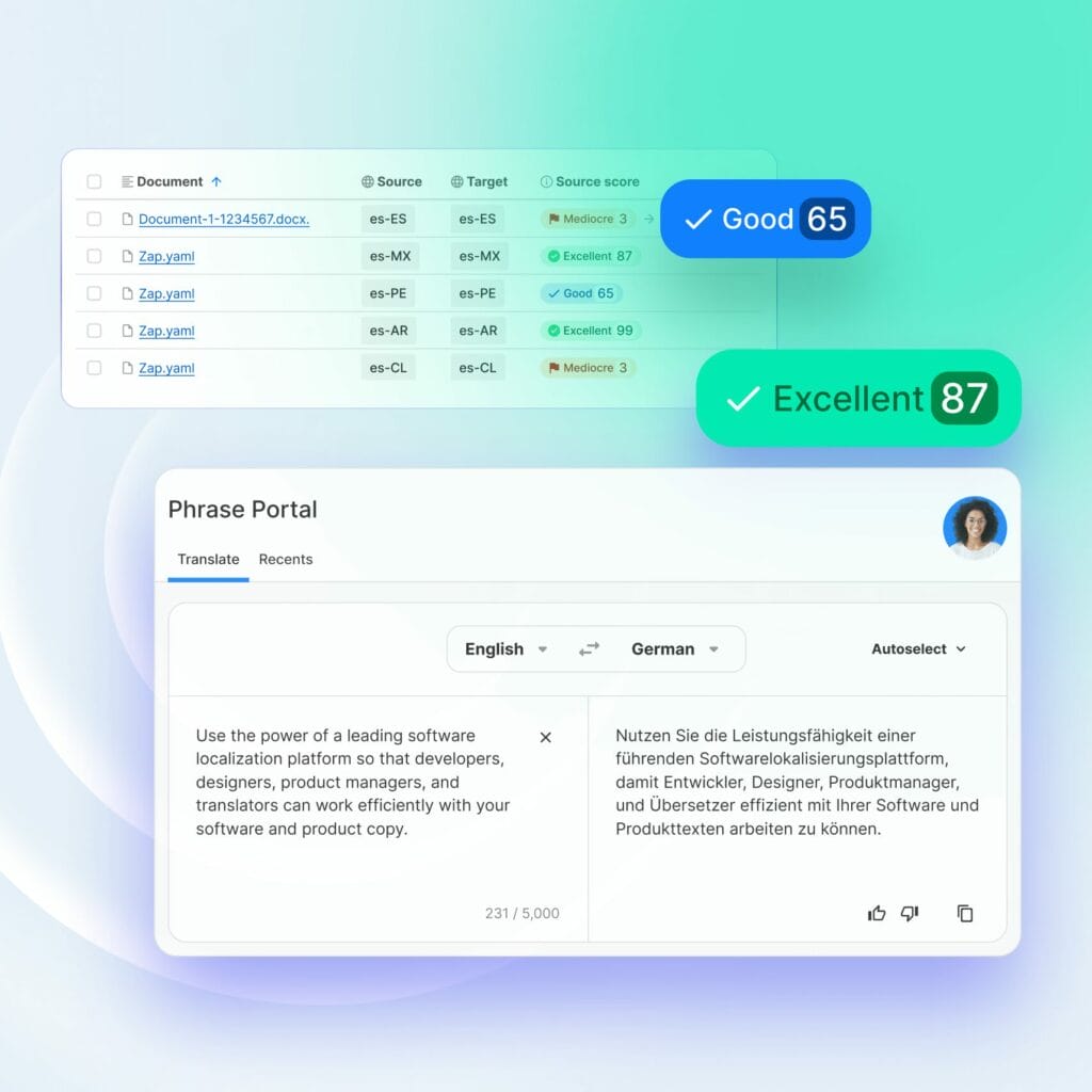 Nuestro nuevo Phrase Portal está diseñado para ofrecer un acceso sencillo a traducciones seguras, precisas y rápidas a todos y cada uno de tus empleados.