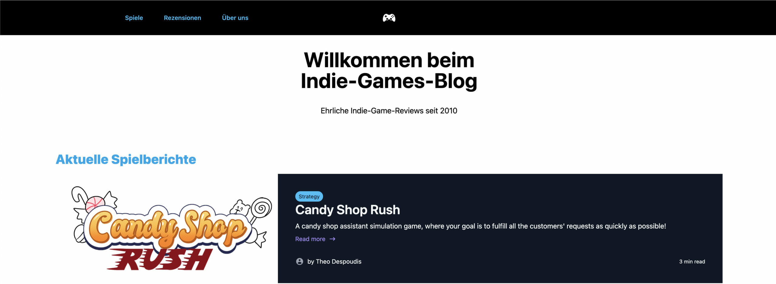 Site in Deutsch | Phrase