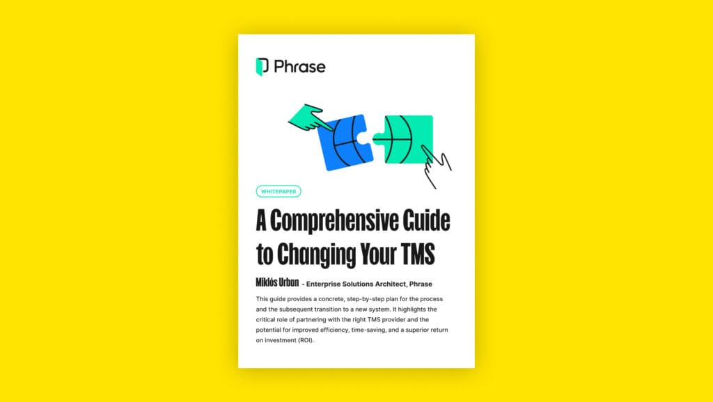 TMS migration guide download page featured image | Phrase