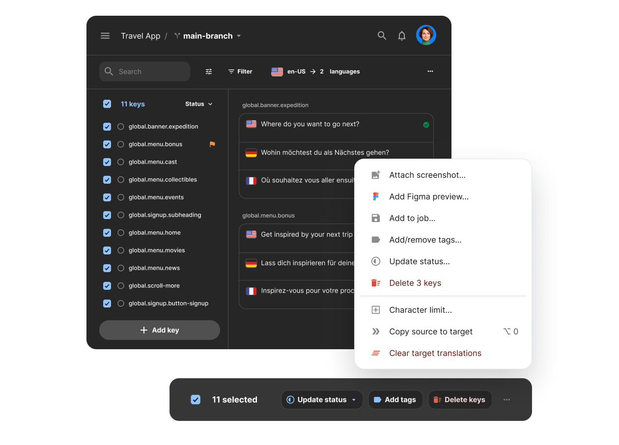 Cadencia de lanzamiento de mayo de 2023 de las acciones por lotes | Phrase