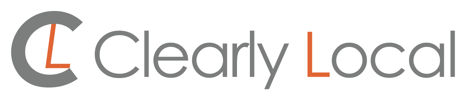 Clearly Local logo | Phrase