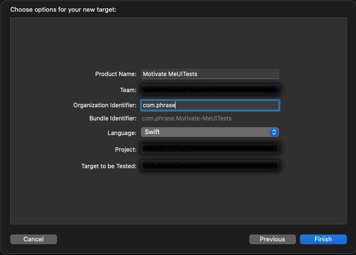Create target sheet | Phrase