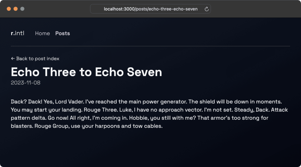 When the route default to English | Phrase