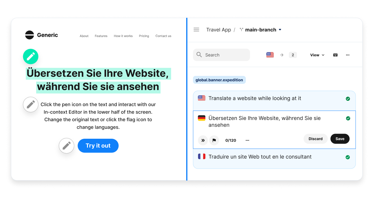 Editor contextual | Phrase