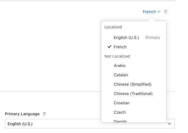Language french selector | Phrase