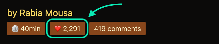 Number of likes on an app UI screen before localization | Phrase