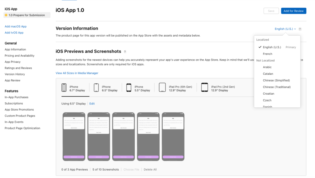 Screenshots | Phrase