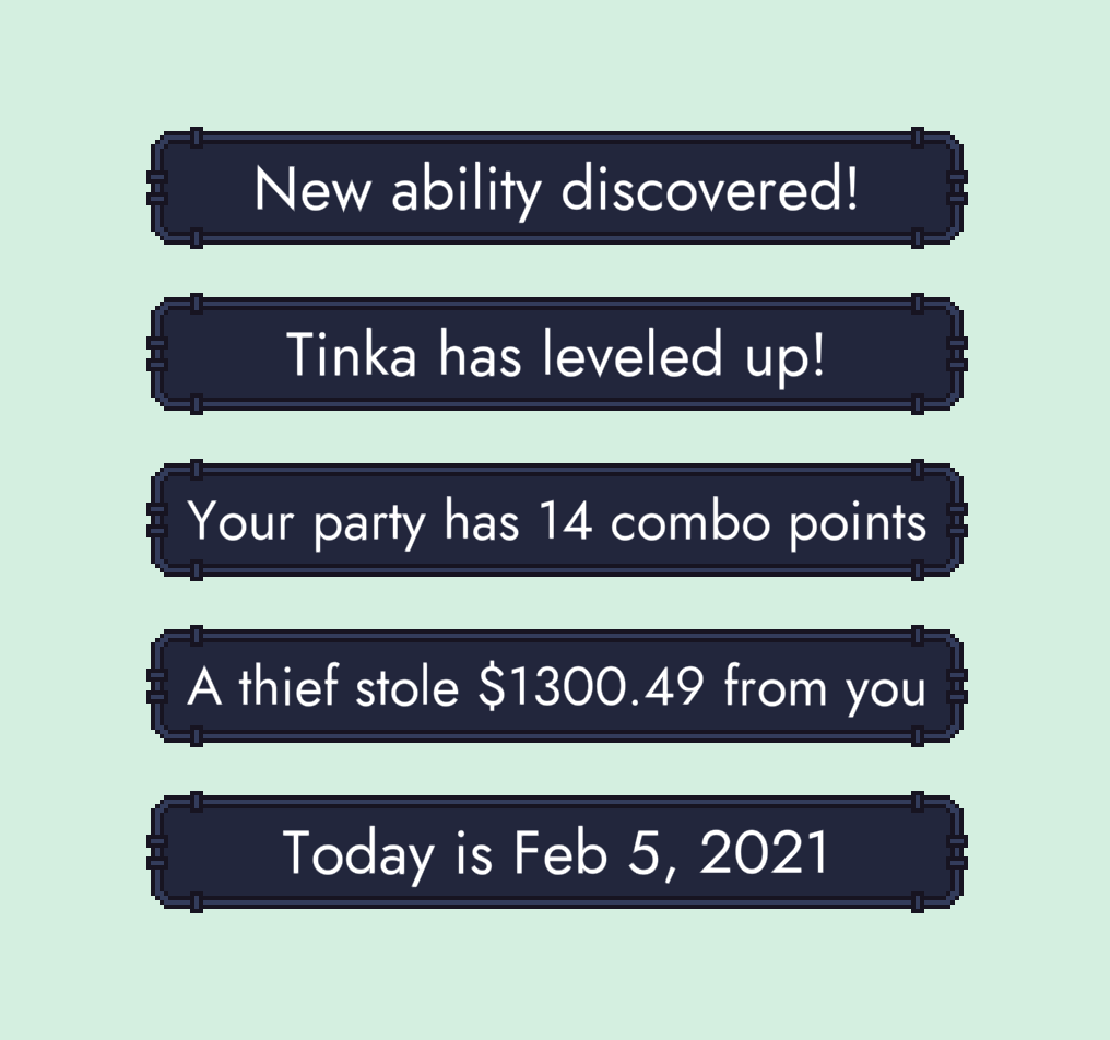 Demo project game UI | Phrase